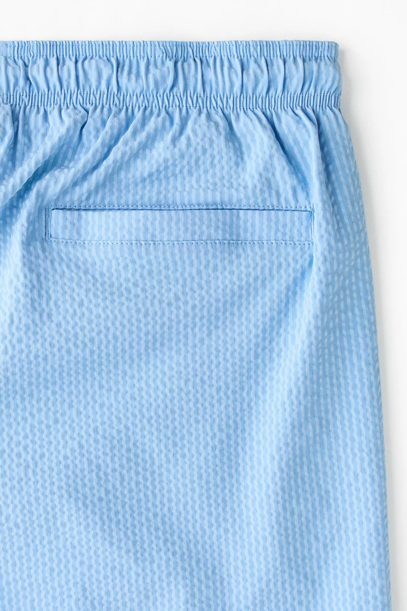 H&M  Seersucker swim shorts for Men | Best Price UAE